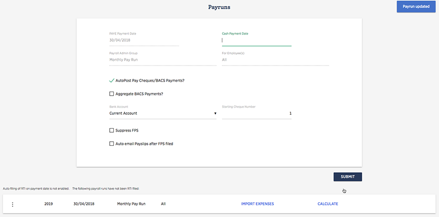 Calculate Payroll