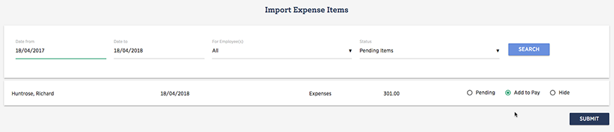 Import Expenses